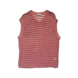 Netted woven tank